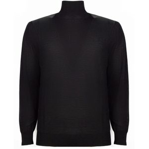Kangra, Heren, Truien, Zwart, Maat: XL Wol,