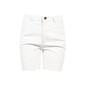Pinko Shorts , White , Dames , Maat: W30