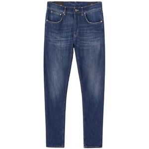 Dondup, Heren, Jeans, Blauw, Maat: W33 Denim,