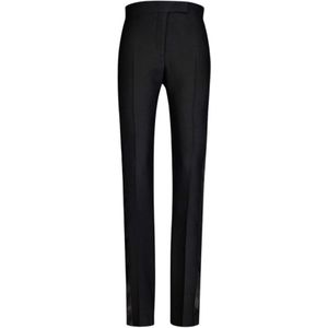Tom Ford, Dames, Broeken, Zwart, Maat: 2XS Zijde,