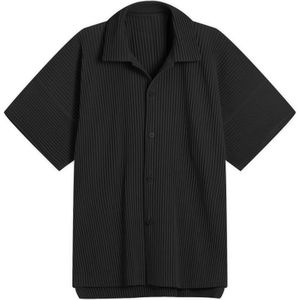 Issey Miyake, Heren, Overhemden, Zwart, Maat: L