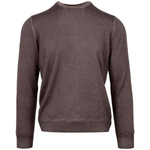 Barba, Heren, Truien, Bruin, Maat: 3XL Wol,
