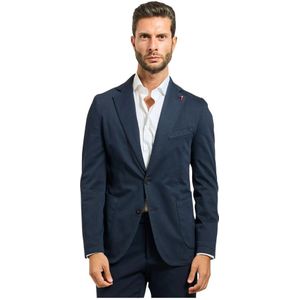 Mulish, Heren, Jassen, Blauw, Maat: XL