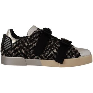 Dolce & Gabbana, Heren, Schoenen, Veelkleurig, Maat: 44 EU Katoen,