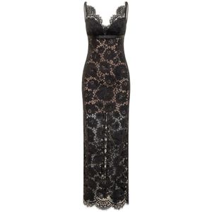 Self Portrait, Dames, Jurken, Zwart, Maat: 2XS