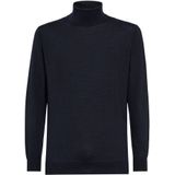 Boggi Milano - Coltrui - Blauw - Wol - Merino Wollen