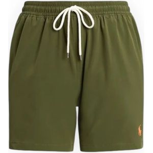 Polo Ralph Lauren, Heren, Badkleding, Groen, Maat: XL Poliester,