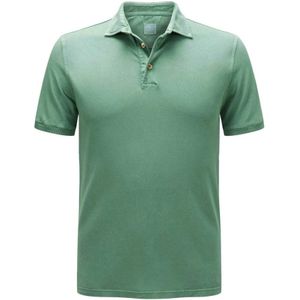Fedeli - Polo Shirt - Groen - Katoen