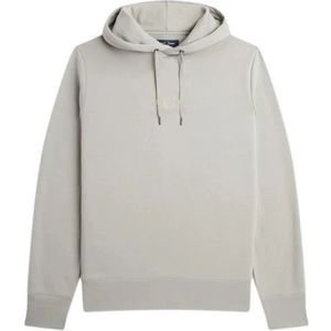 Fred Perry, Heren, Sweatshirts & Hoodies, Wit, Maat: 2XL Katoen,