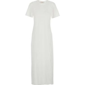 Jucca, Dames, Jurken, Wit, Maat: L Katoen,