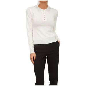 Fracomina, Dames, Truien, Wit, Maat: XS Wol,