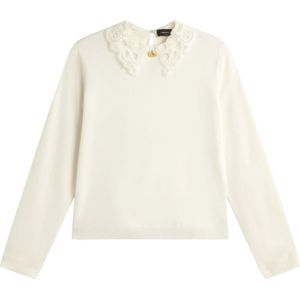 Fabiana Filippi, Dames, Truien, Beige, Maat: XS Zijde,