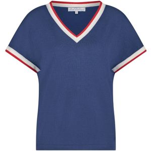 Red Button, Dames, Tops, Blauw, Maat: S Viscose,