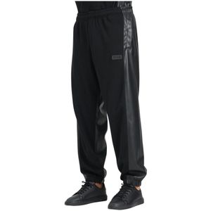 Versace Jeans Couture - Zwarte Joggerbroek - Heren - Sportieve Stijl