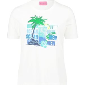 Betty Barclay - Glitterstone Basic Shirt - Wit - Dames