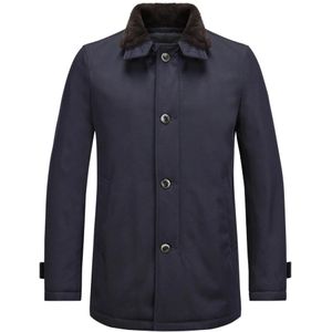 Herno, Heren, Mantels, Blauw, Maat: L