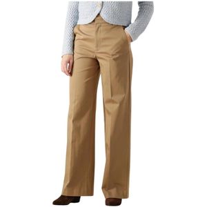 Vanessa Bruno, Dames, Broeken, Bruin, Maat: S