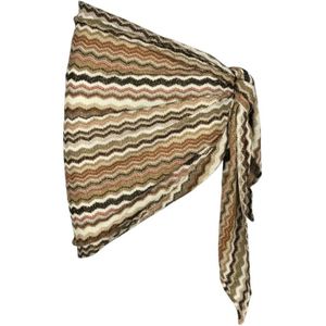 MC2 Saint Barth, Dames, Badkleding, Veelkleurig, Maat: ONE Size Viscose,