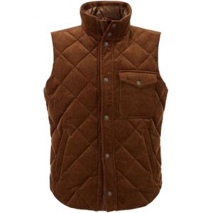 Boggi Milano Bodywarmer  kastanjebruin
