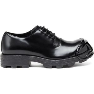 Diesel, Heren, Schoenen, Zwart, Maat: 40 EU Leer,