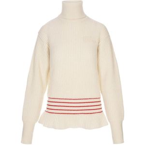 Chloé, Dames, Truien, Wit, Maat: S