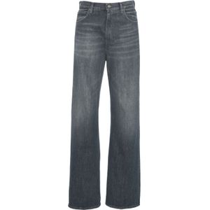 Dondup, Dames, Jeans, Grijs, Maat: W27 Denim,