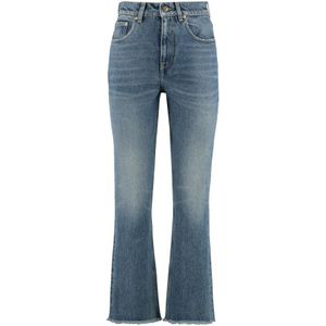 Golden Goose - Klassieke Blauwe Straight Leg Jeans - Dames - Katoen
