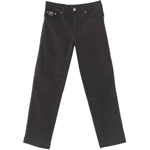 Versace Jeans Couture, Heren, Jeans, Zwart, Maat: W30 Katoen,