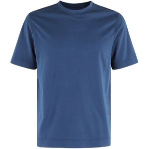 Circolo 1901, Heren, Tops, Blauw, Maat: XL Katoen,