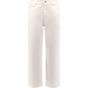 Golden Goose, Heren, Broeken, Wit, Maat: W31 Katoen,