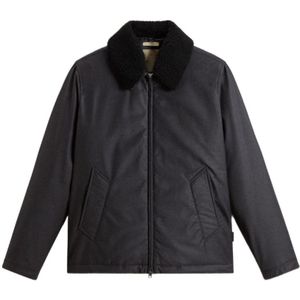 Woolrich, Heren, Jassen, Grijs, Maat: L