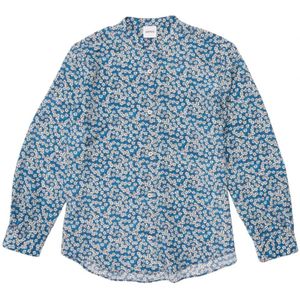 Aspesi, Dames, Blouses & Shirts, Blauw, Maat: M