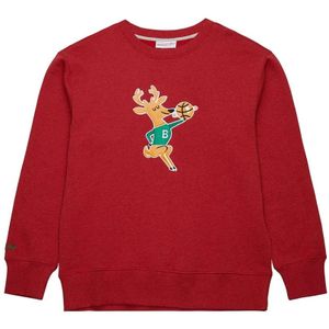 Mitchell & Ness, Heren, Sweatshirts & Hoodies, Rood, Maat: S Katoen,