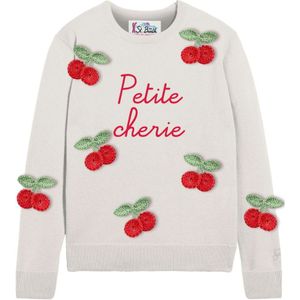 Saint Barth, Dames, Truien, Wit, Maat: XS Wol,