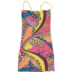 Me-Fui, Dames, Jurken, Veelkleurig, Maat: M Poliester,