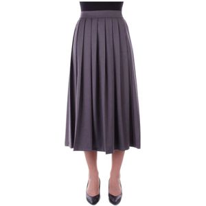 H2O, Dames, Rokken, Grijs, Maat: 2XL Viscose,