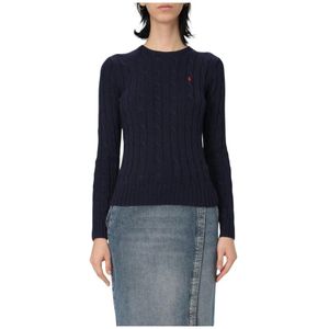 Polo Ralph Lauren, Dames, Truien, Blauw, Maat: L Katoen,
