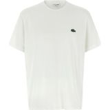 Lacoste, Heren, Tops, Wit, Maat: M Jersey,