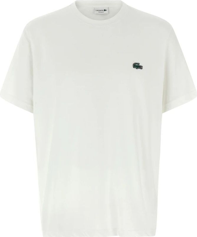 Lacoste, Heren, Tops, Wit, Maat: M Jersey,