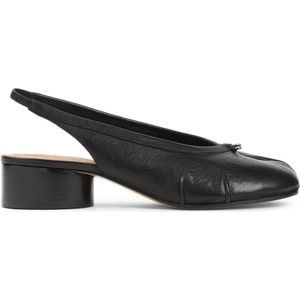 Maison Margiela, Dames, Schoenen, Zwart, Maat: 38 EU Leer,