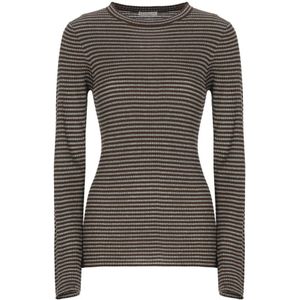 Brunello Cucinelli, Dames, Truien, Bruin, Maat: M Wol,