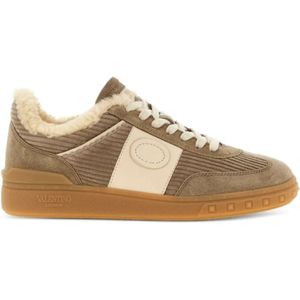 Valentino, Dames, Schoenen, Beige, Maat: 36 EU Wol,