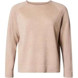 Lind, Dames, Truien, Beige, Maat: S Wol,