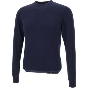 Colmar, Heren, Truien, Blauw, Maat: S Kasjmier,