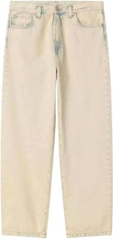 Carhartt Wip, Heren, Jeans, Beige, Maat: W28 Katoen,