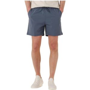 Profuomo, Heren, Badkleding, Blauw, Maat: S Linnen,