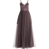 Vera Mont - Geborduurde Avondjurk - Paars - Dames