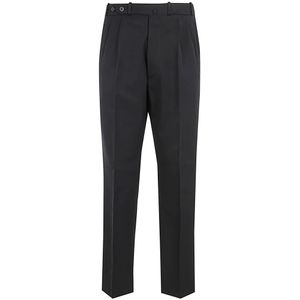 Maison Margiela, Heren, Broeken, Blauw, Maat: L Wol,