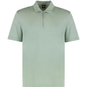 Hugo, Heren, Tops, Groen, Maat: L Katoen,