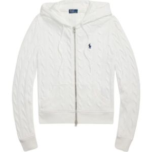Polo Ralph Lauren, Dames, Truien, Wit, Maat: S Katoen,